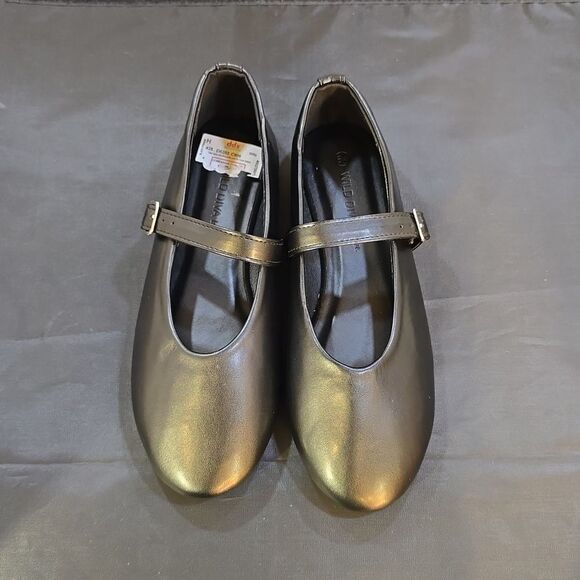 BRAND NEW WILD DIVA LOUNGS MARY-JANE SLIP-ON WOMEN"S FLAT - Picture 3 of 13